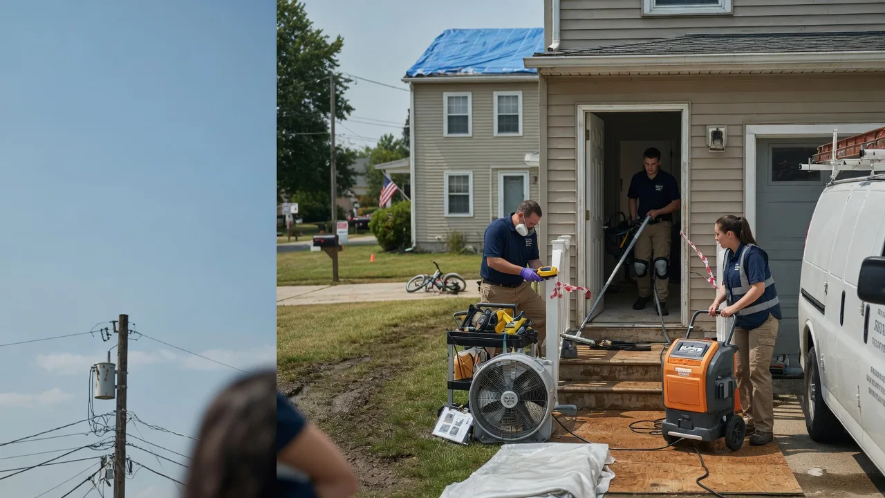 Water Damage Repair in Creighton, PA near me